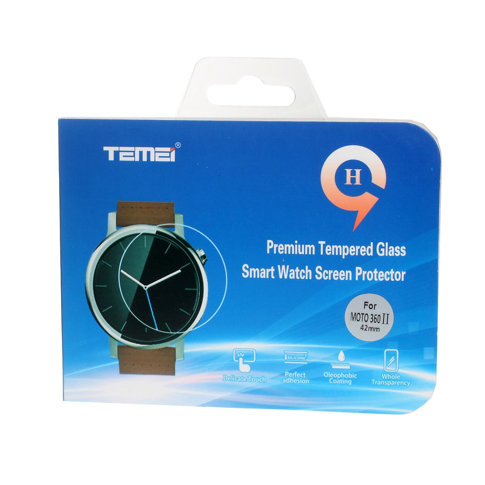 Tempered Glass Screen Protector for Motorola Moto 360 42mm (2nd gen)