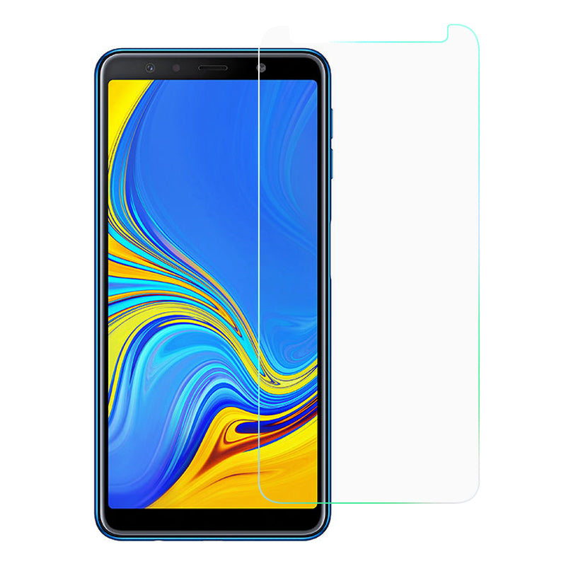 0.3mm Tempered Glass Screen Protector Film for Samsung Galaxy A7 (2018) Arc Edge