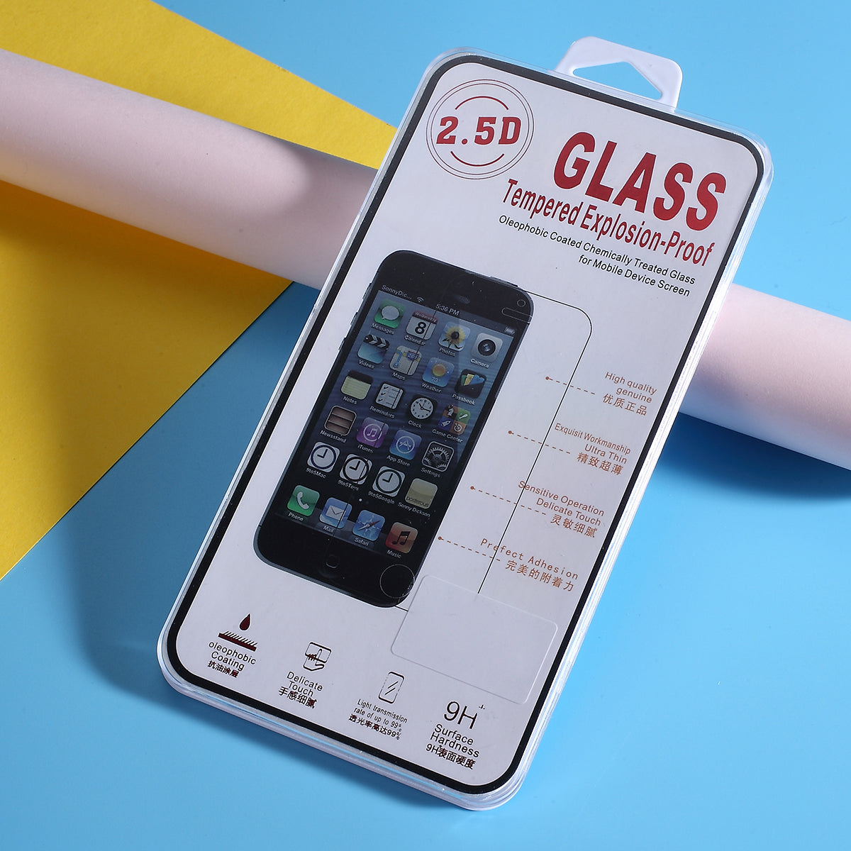 0.25mm Arc Edge 9H Tempered Glass Screen Protector for Samsung Galaxy A80/A90
