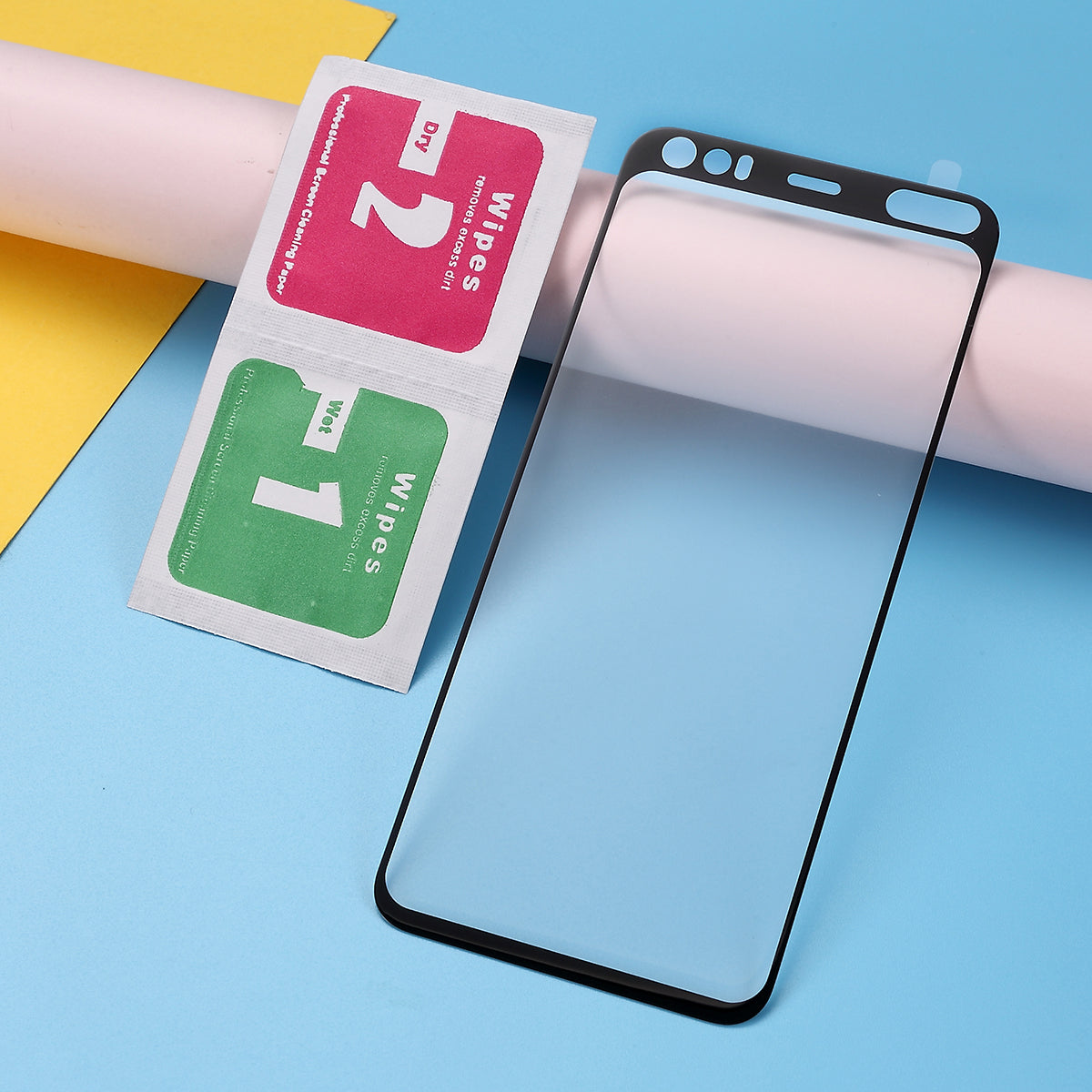 Ultra Clear Curved Full Cover Tempered Glass Protective Screen Film for Google Pixel 4