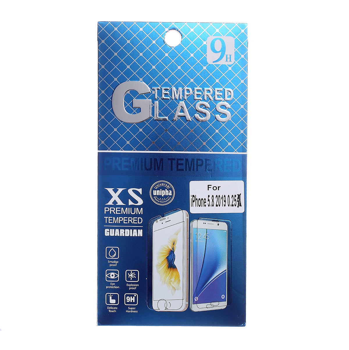 10PCS 0.25mm Tempered Glass Screen Film for Apple iPhone 11 6.1 inch/XR