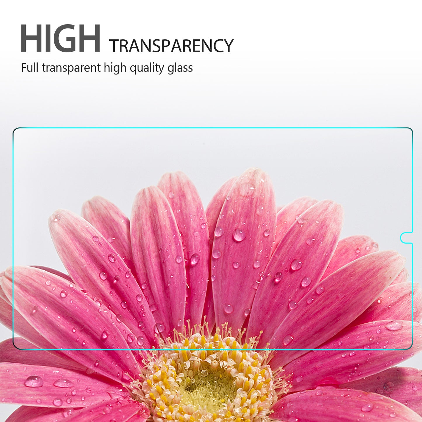 2.5D Arc Edge 9H Full Screen Coverage Tempered Glass Film for Lenovo Tab M8