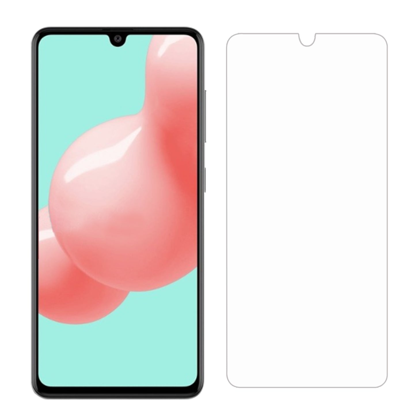 2.5D 9H Arc Edge Full Screen Tempered Glass Guard for Samsung Galaxy A41 (Global Version)