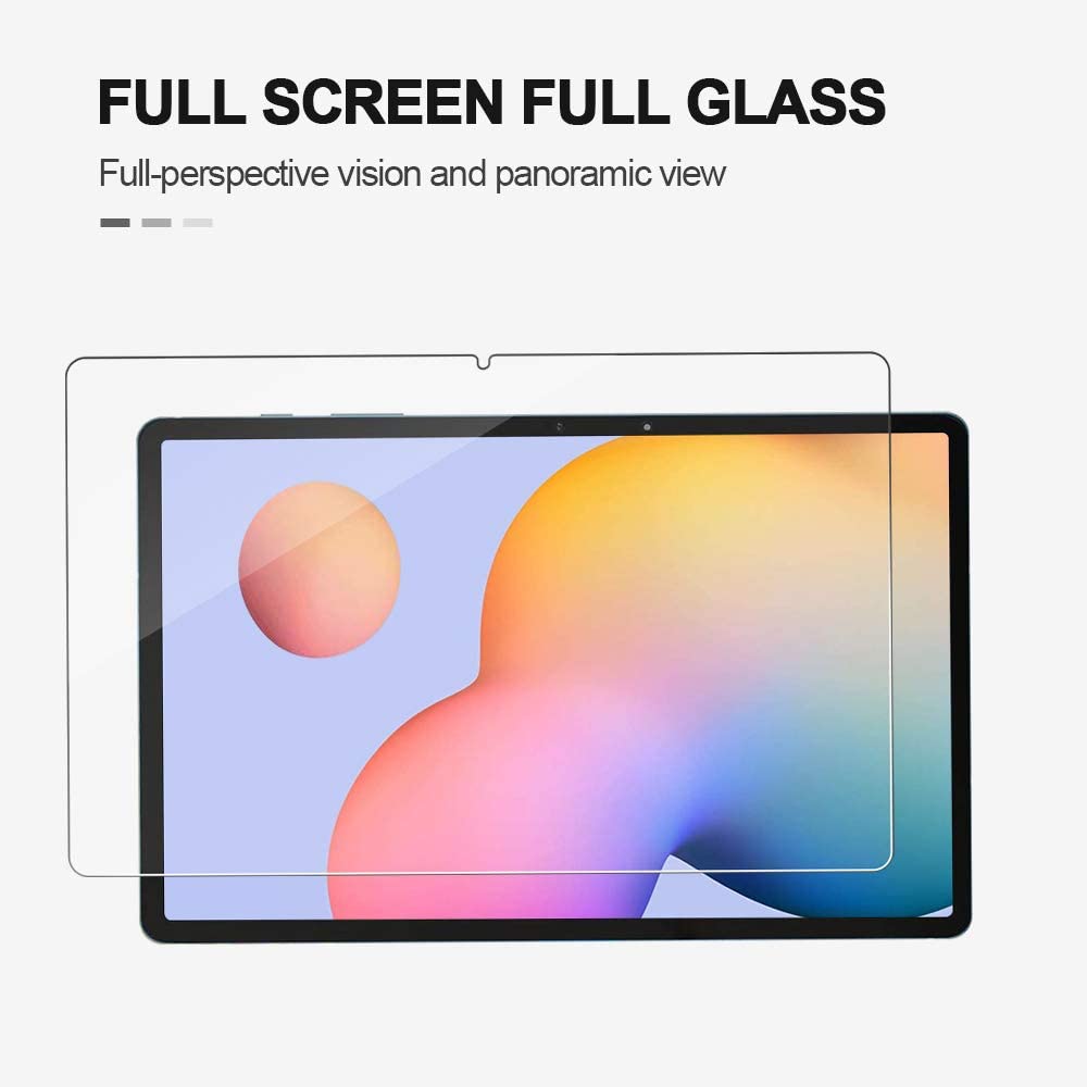 2.5D Arc Edge Full Size Tempered Glass Screen Film for Samsung Galaxy Tab S7 Plus/Tab S7 FE/Tab S8+
