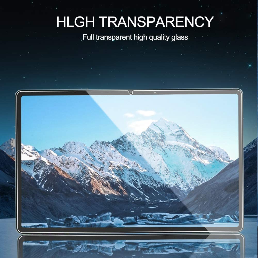 2.5D Arc Edge Full Size Tempered Glass Screen Film for Samsung Galaxy Tab S7 Plus/Tab S7 FE/Tab S8+