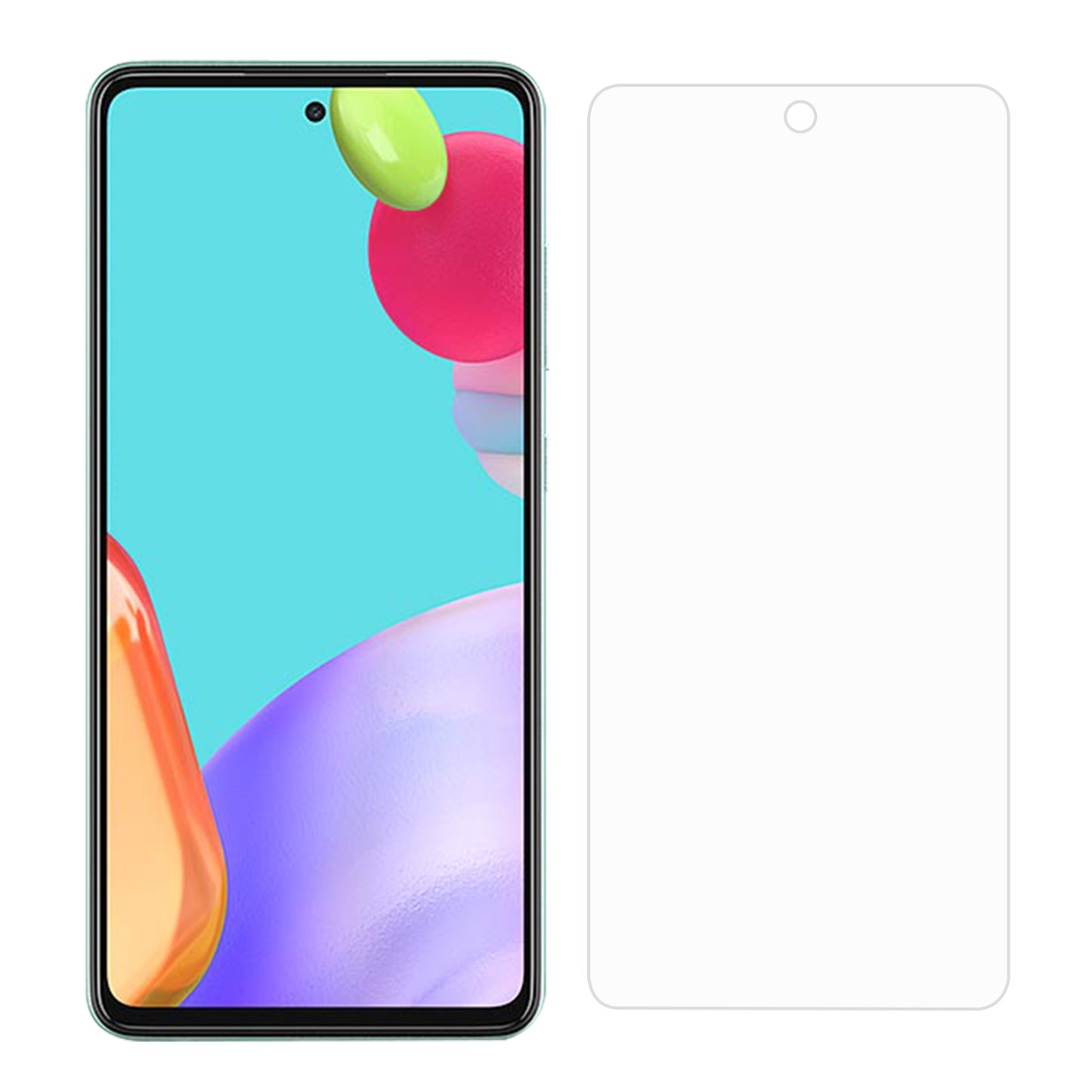 2.5D Arc Edge Good Quality Tempered Glass Film Screen Protector for Samsung Galaxy A52 4G/5G / A52s 5G
