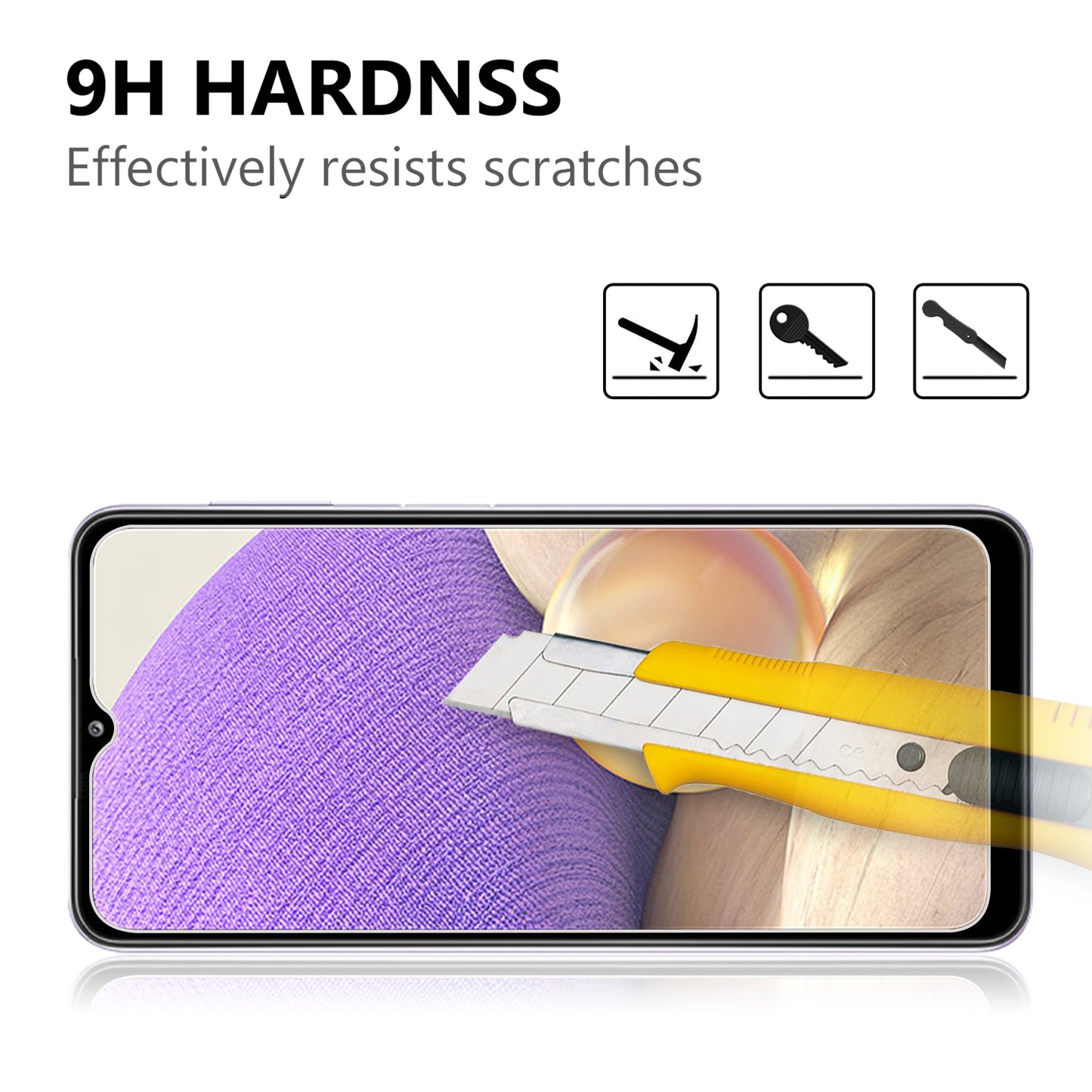 2.5D Arc Edge Good Quality Tempered Glass Film Screen Protector for Samsung Galaxy A32 5G/M32 5G