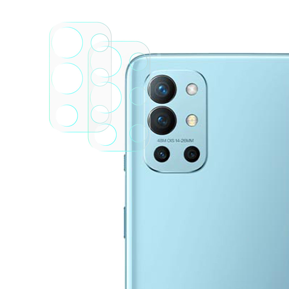 2PCS/Set 3D Arc Edge Ultra Clear Full Coverage Tempered Glass Camera Lens Film for OnePlus 9R