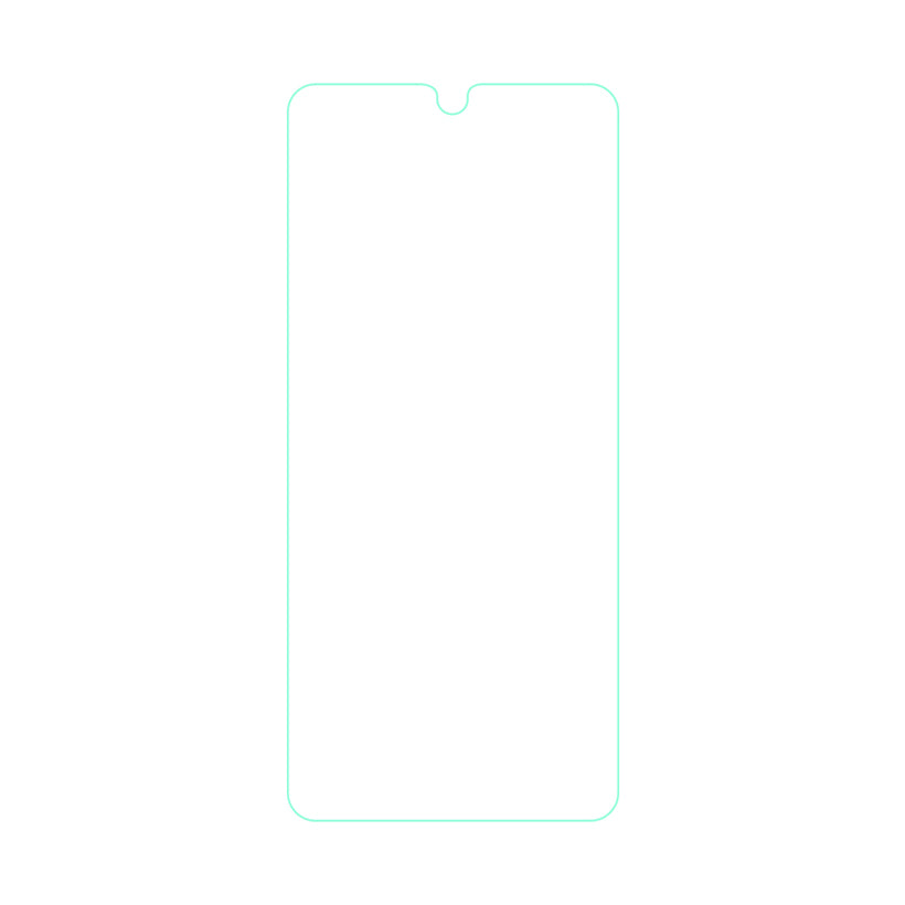 0.3mm Arc Edge Tempered Glass Screen Protector for vivo V21 5G Phone Protective Film Guard