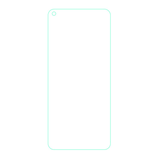 0.3mm Arc Edge Tempered Glass Screen Protector Guard for Realme 8 5G/V13 5G/Narzo 30 5G