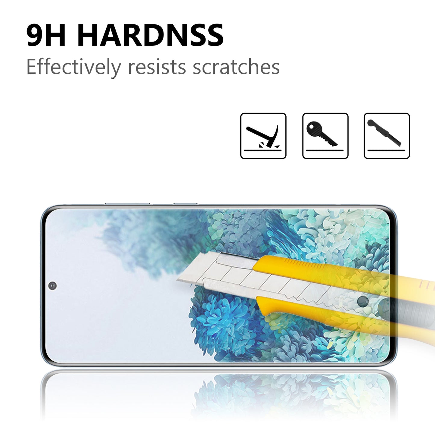 2.5D 9H Arc Edge Anti-Burst Tempered Glass Guard Ultra Clear Screen Protector for Samsung Galaxy S21 FE