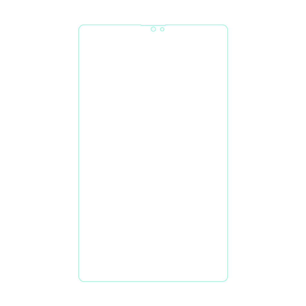 0.3mm Straight Edge Anti-explosion Full Coverage Tempered Glass Screen Protector Film for Samsung Galaxy Tab A7 Lite 8.7-inch