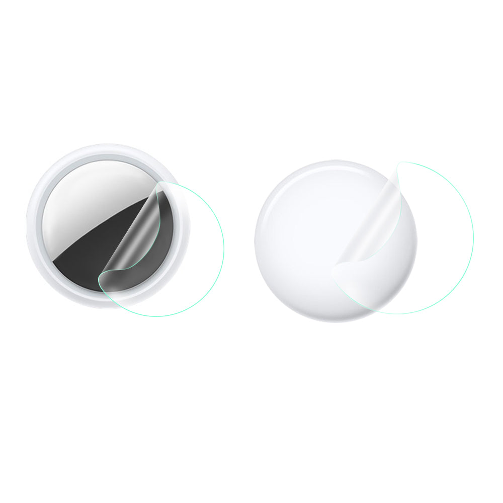 2pcs Matte Front and Back Screen Protector Guard Covers for Apple Airtag Anti-scratch Protective Film