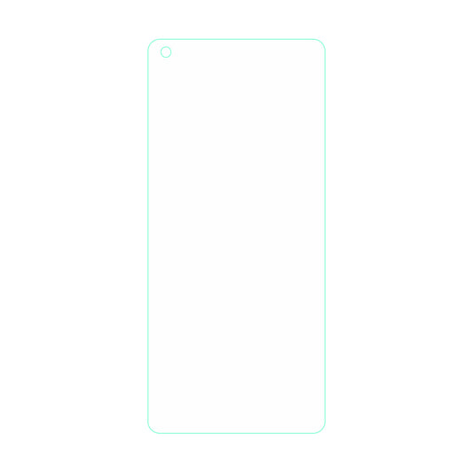 0.3mm Arc Edge Tempered Glass Anti-Explosion Screen Protector Film for Oppo Reno6 5G