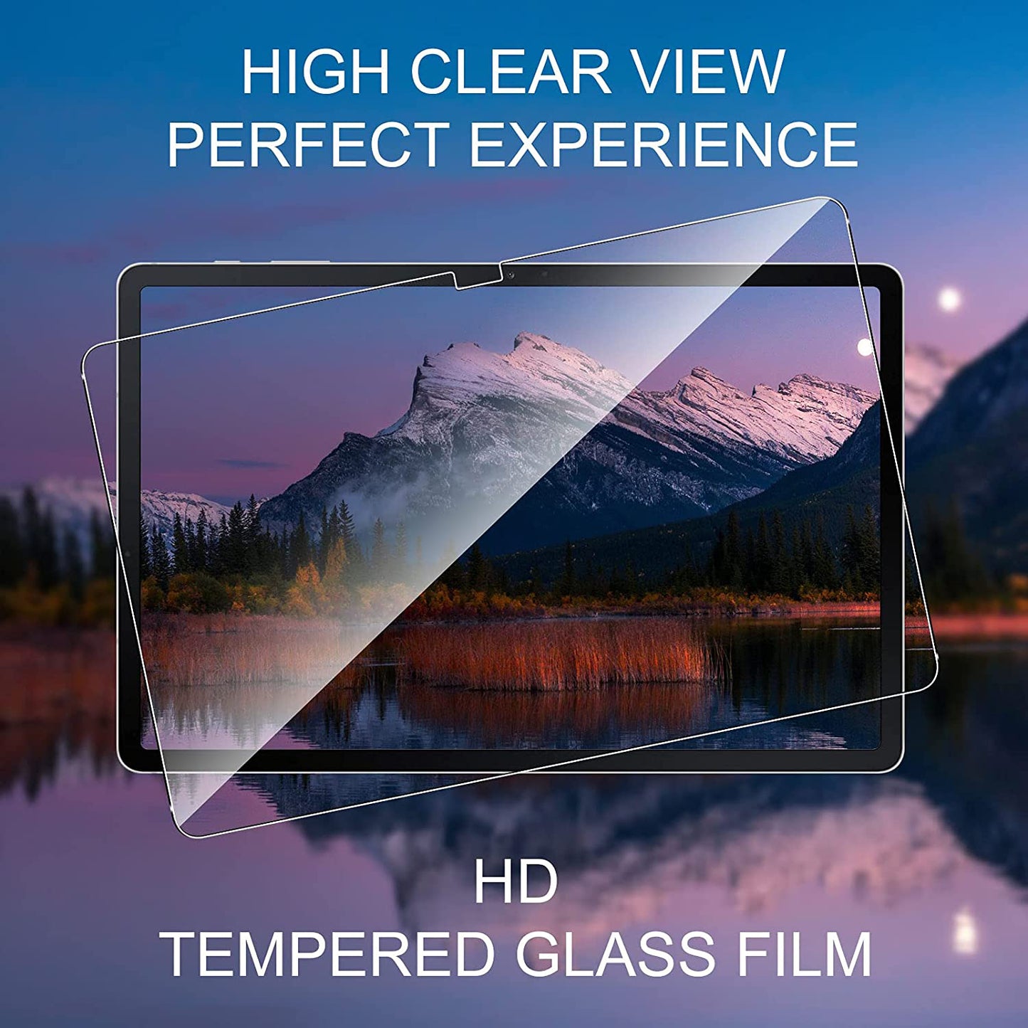 2.5D 9H Arc Edge Ultra Clear Anti-explosion Tempered Glass Screen Protector for Samsung Galaxy Tab S7 FE