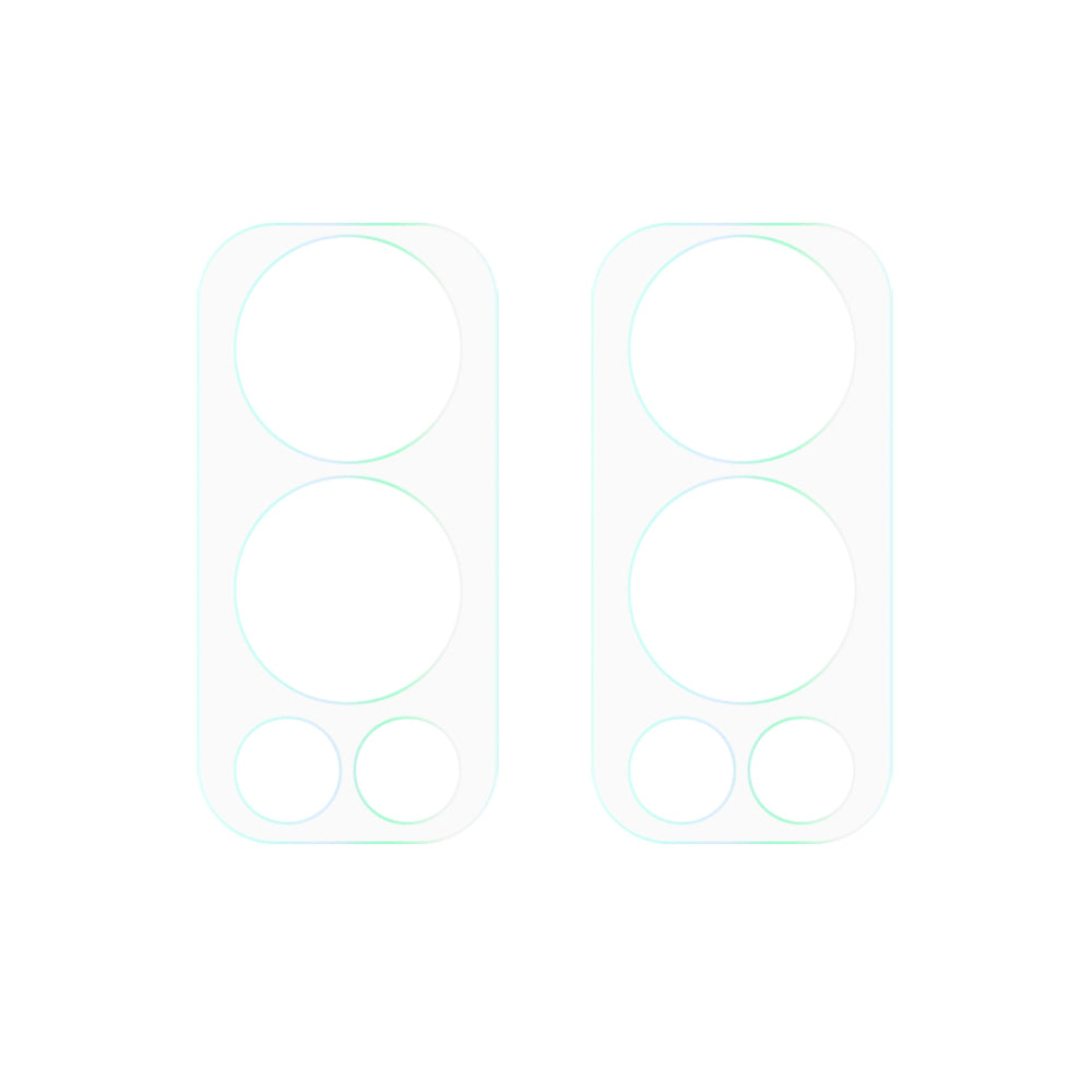 2pcs Anti-Scratch 3D Tempered Glass Camera Lens Protector Film Guard Shield for OnePlus Nord 2 5G
