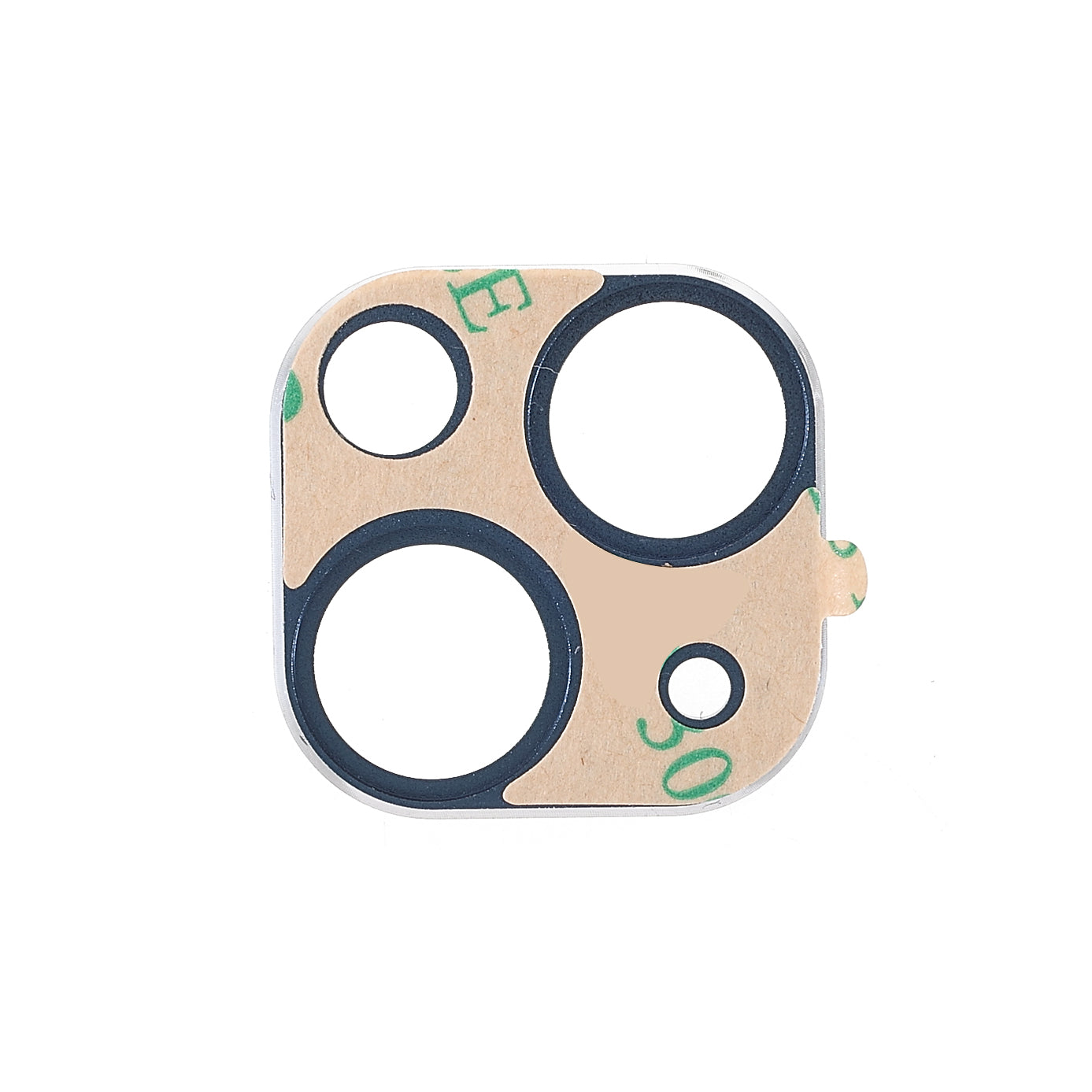 2Pcs/Set Aluminum Alloy Wear-resistant Precise Cutout Durable Camera Lens Protectors for iPhone 13 6.1 inch/13 mini 5.4 inch