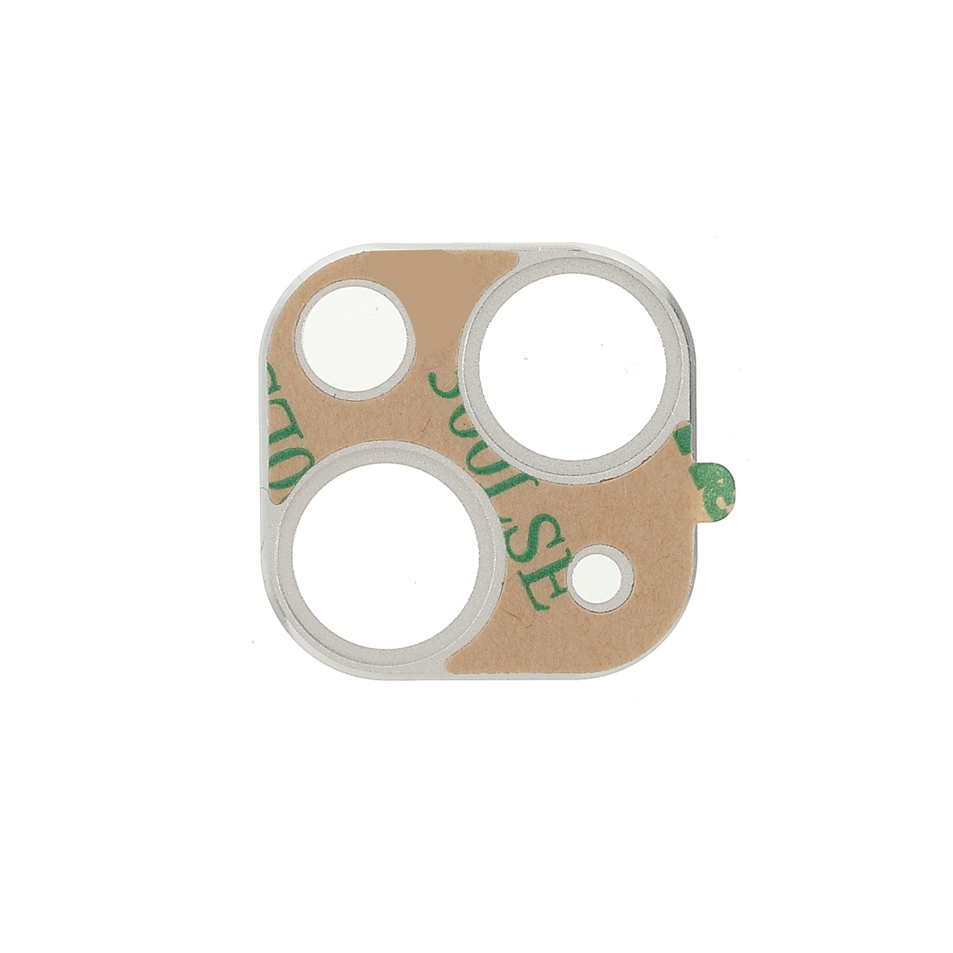 2Pcs/Set Aluminum Alloy Wear-resistant Precise Cutout Durable Camera Lens Protectors for iPhone 13 6.1 inch/13 mini 5.4 inch