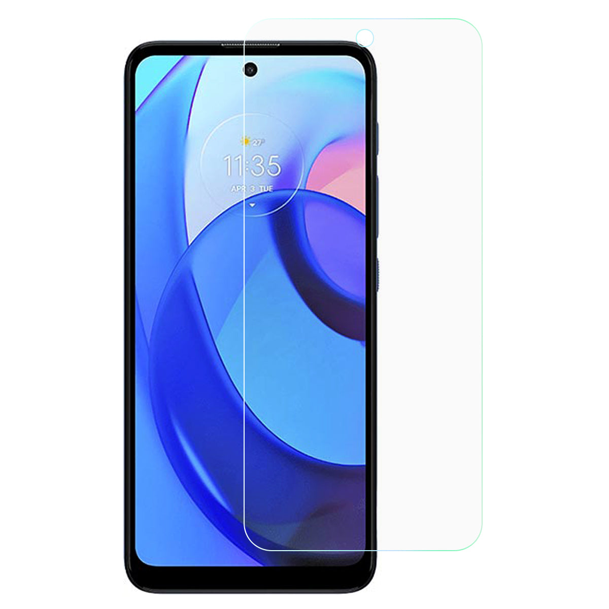 Shatterproof 0.3mm Arc Edge HD Tempered Glass Screen Film for Motorola Moto E30