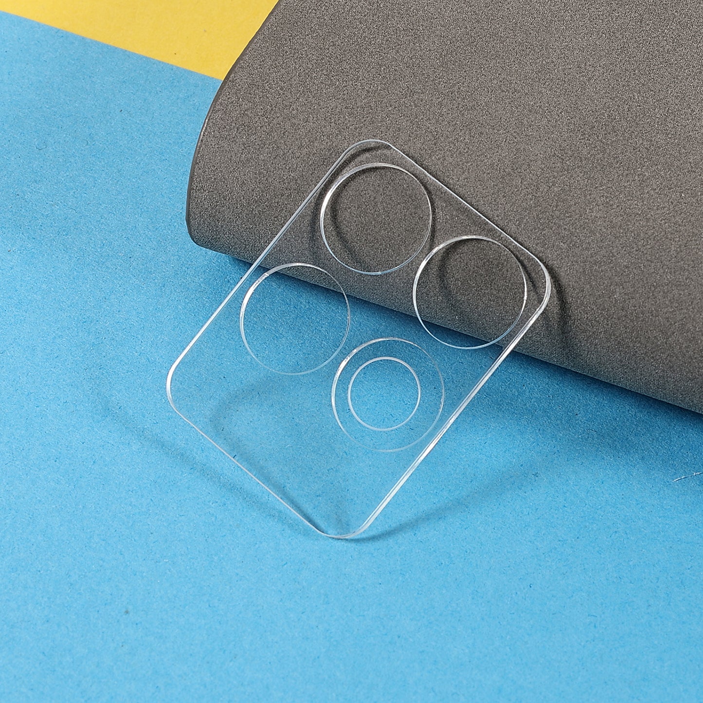 2Pcs/Set 3D Arc Edge HD Camera Lens Protector Precise Cutout Tempered Glass Film for Realme 8i/Narzo 50 4G