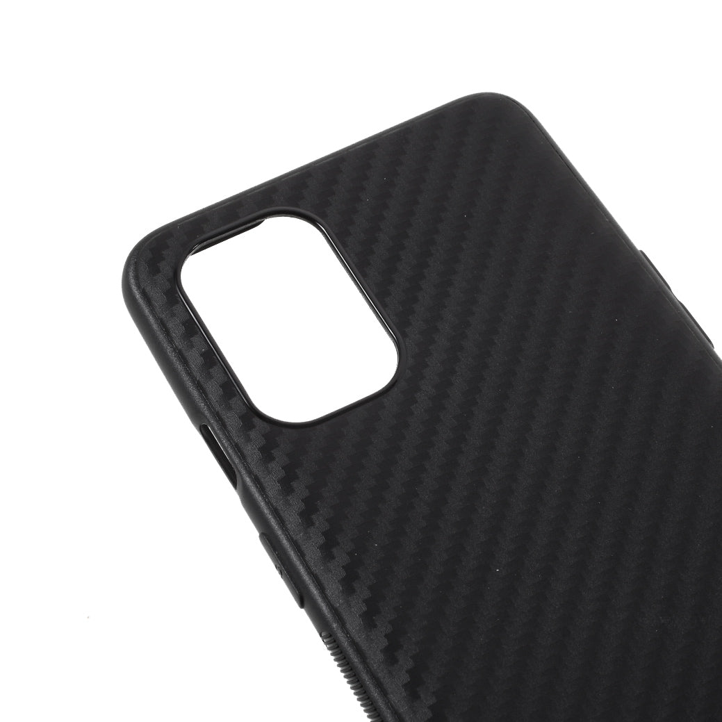 For OnePlus 8T Carbon Fiber TPU Phone Shell