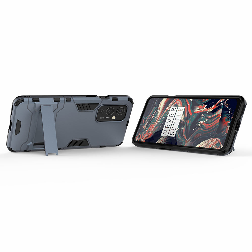 2 in 1 Kickstand Plastic + TPU Hybrid Cover for OnePlus 9 (EU / US Version)