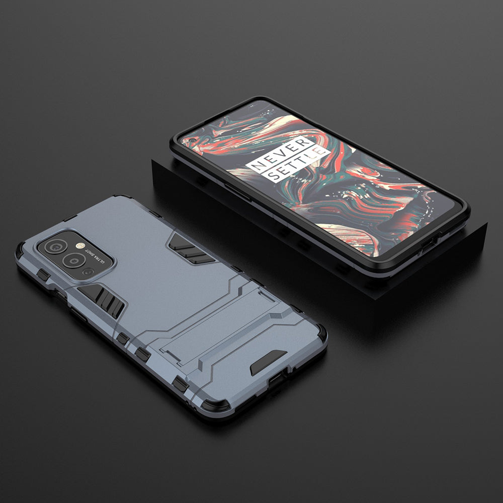 2 in 1 Kickstand Plastic + TPU Hybrid Cover for OnePlus 9 (EU / US Version)