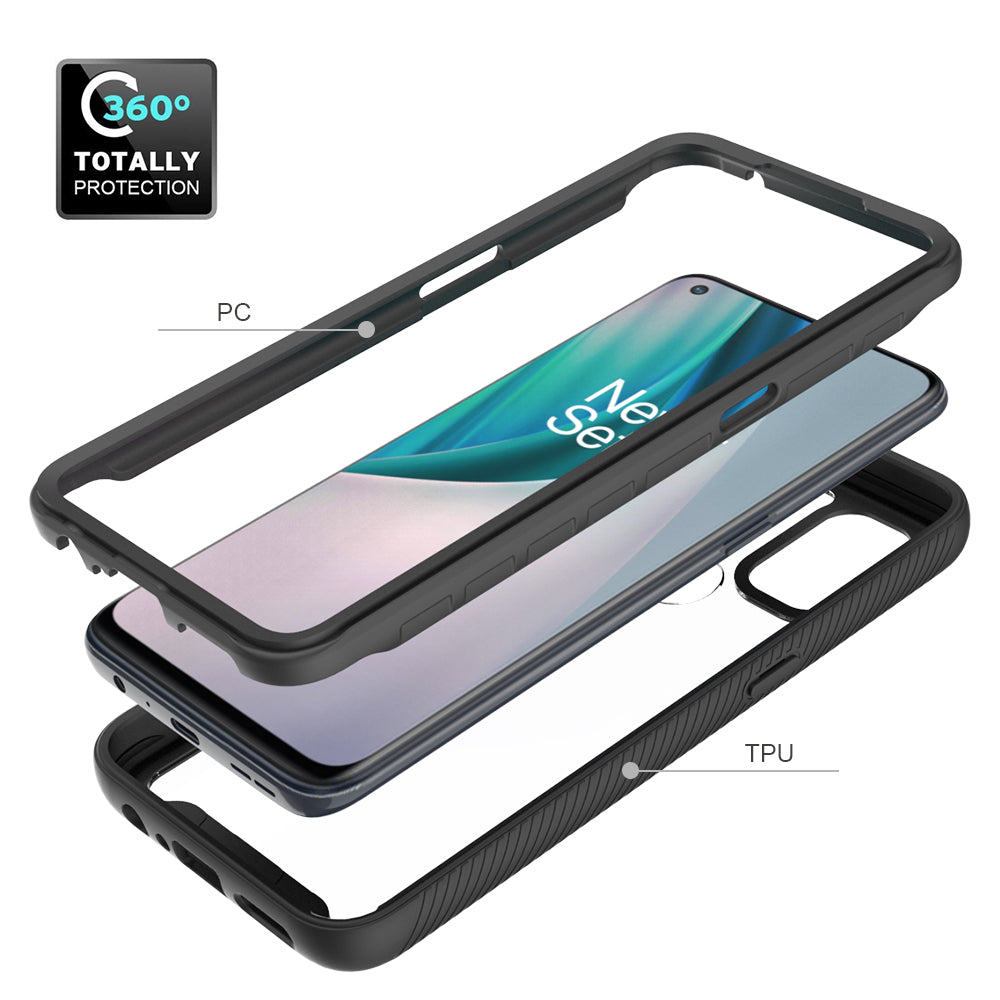 TPU + PC Hybrid Case Full Coverage Protection for OnePlus Nord N10 5G