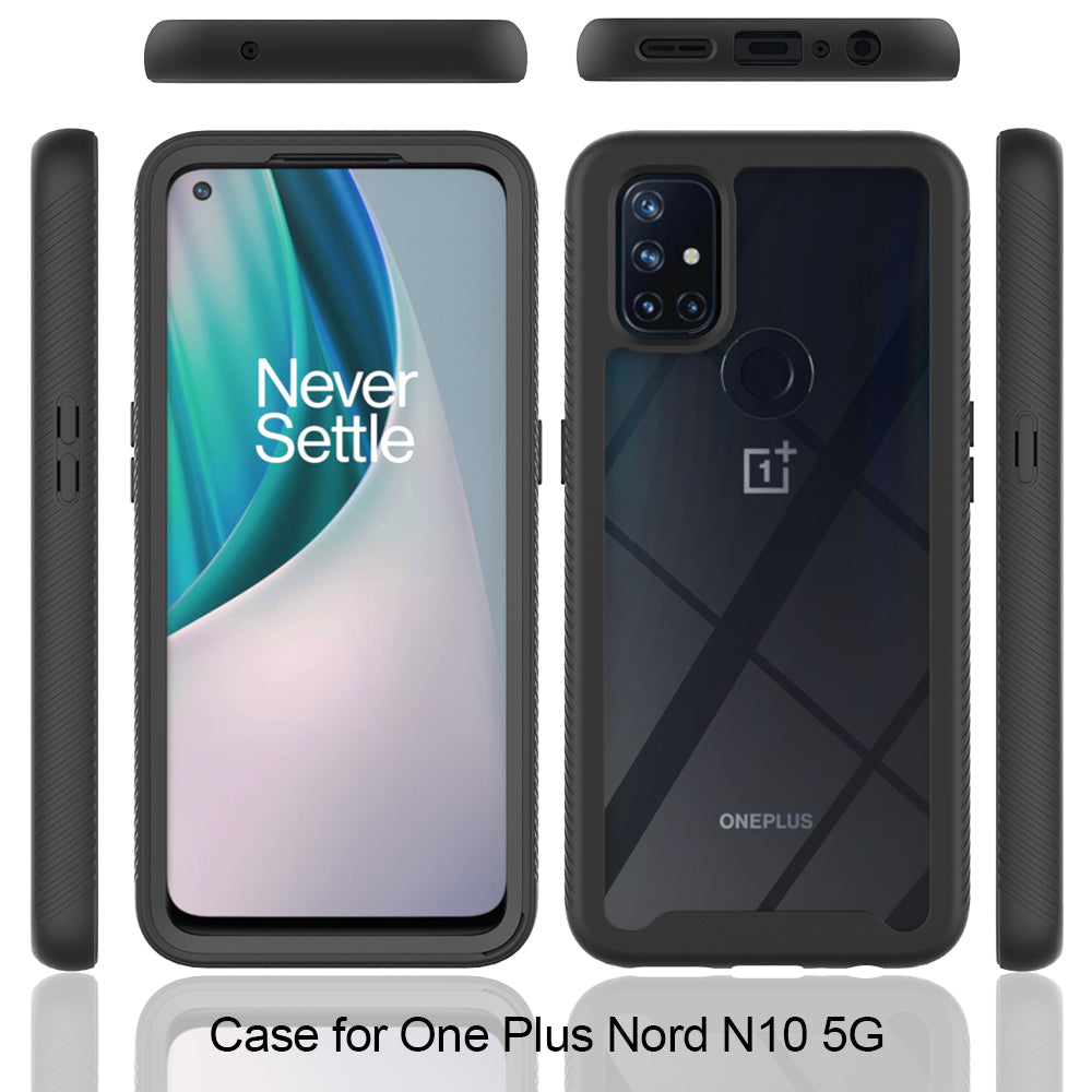 TPU + PC Hybrid Case Full Coverage Protection for OnePlus Nord N10 5G