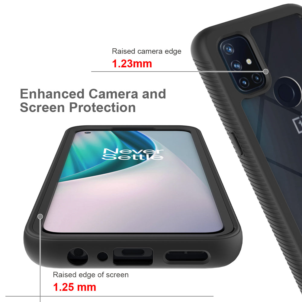 TPU + PC Hybrid Case Full Coverage Protection for OnePlus Nord N10 5G
