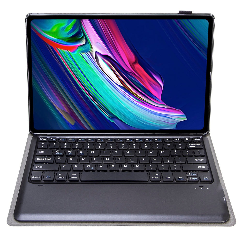 AM17 Tablet Keyboard Case for Lenovo Xiaoxin Pad Pro 12.6 TB-Q706F Protective Cover Case with Detachable Wireless Bluetooth Keyboard