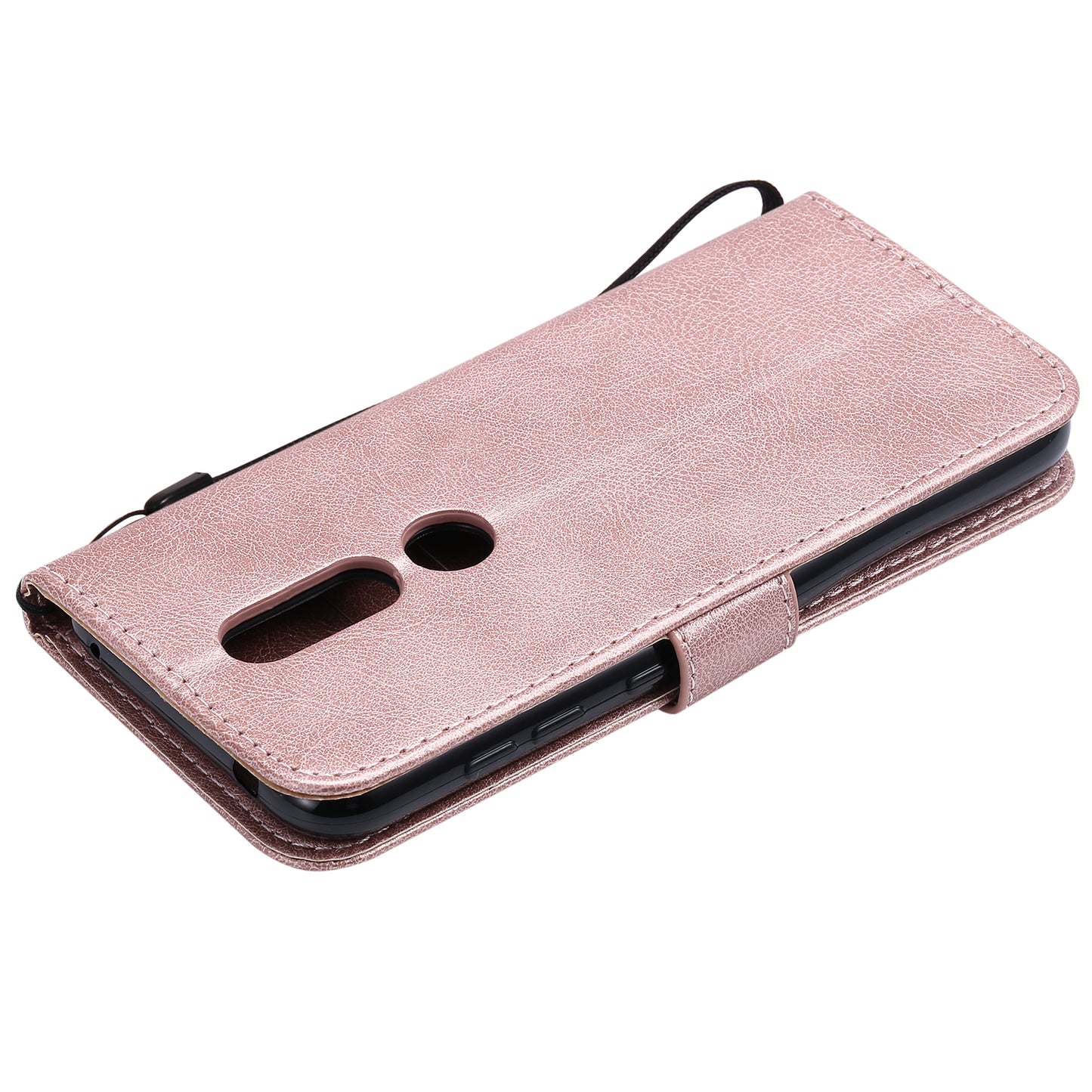KT Leather Series-2 Wallet Leather Protection Case for Nokia 4.2 (2019)
