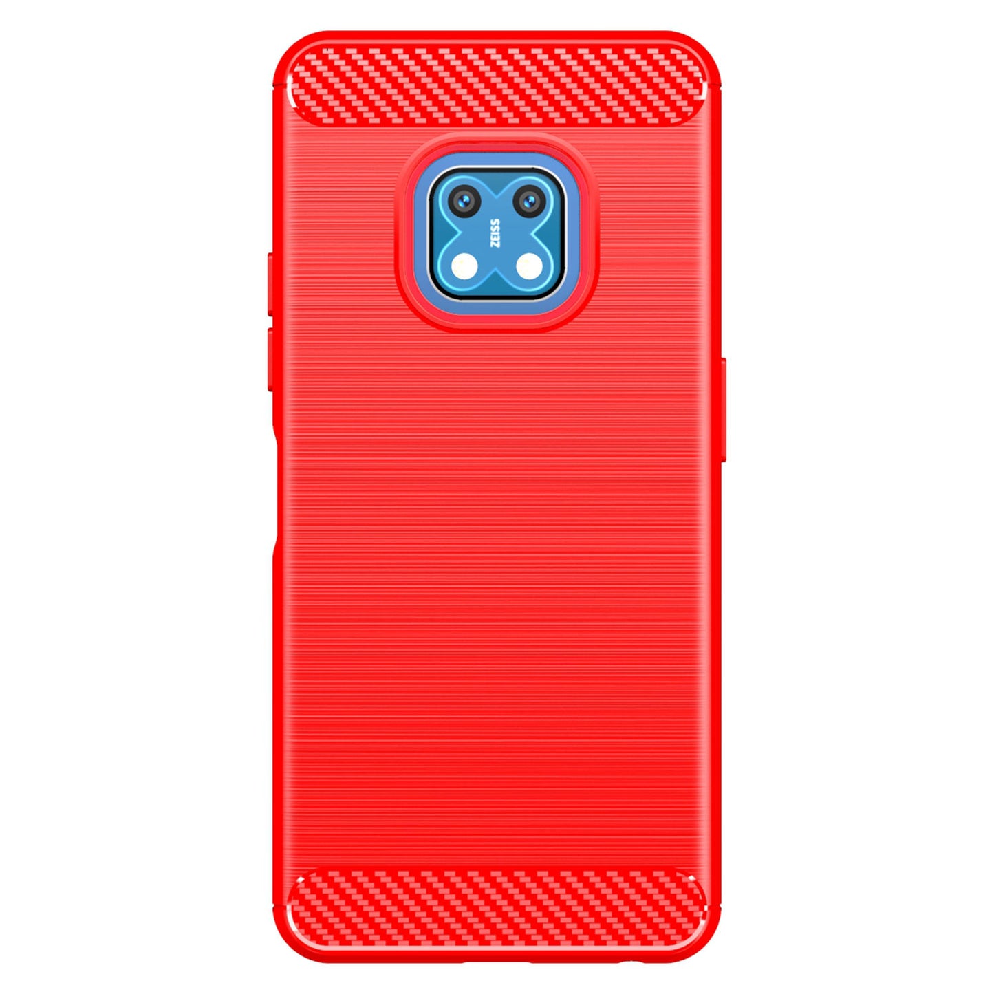 1.8mm Carbon Fiber Texture Brushed Surface TPU Case Freely Twisted Super Thin Phone Cover for Nokia XR20