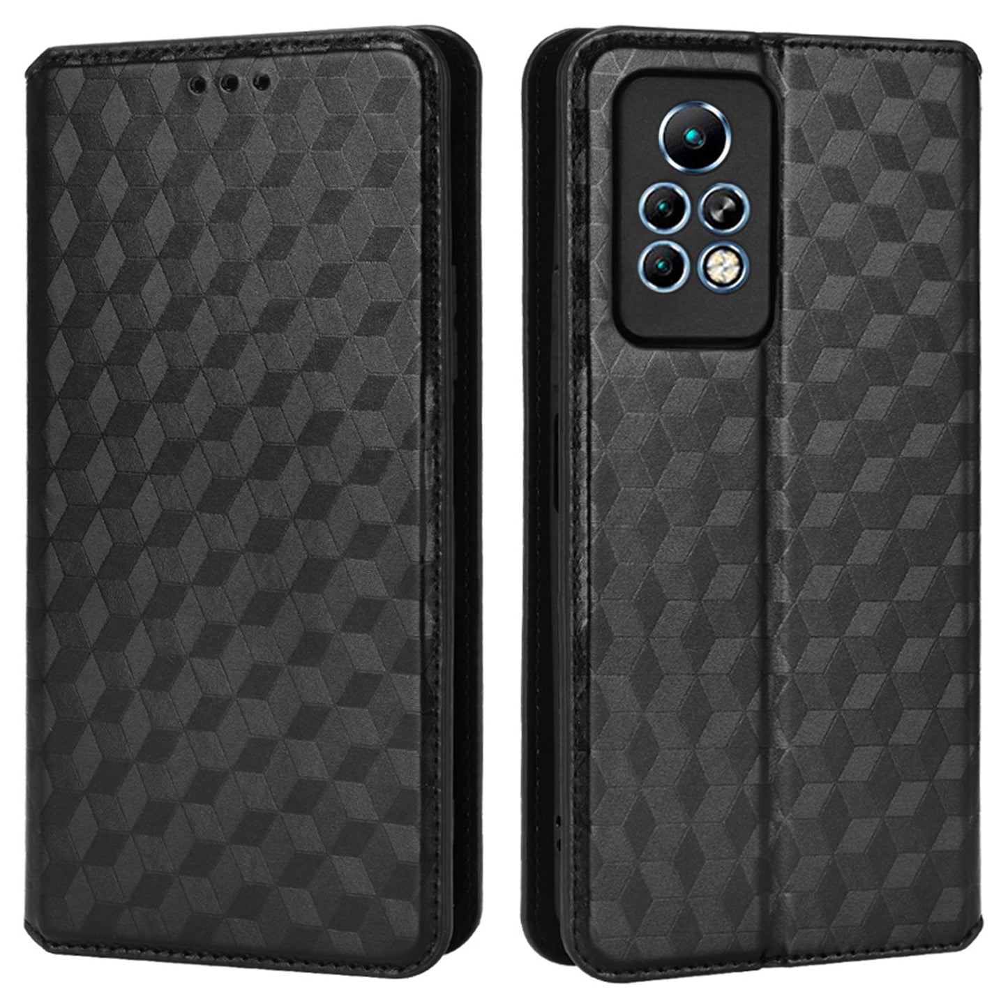 For Infinix Note 11 Pro/X697 Stand Wallet Phone Protective Cover Imprinted Pattern Cell Phone Case PU Leather + TPU Phone Case