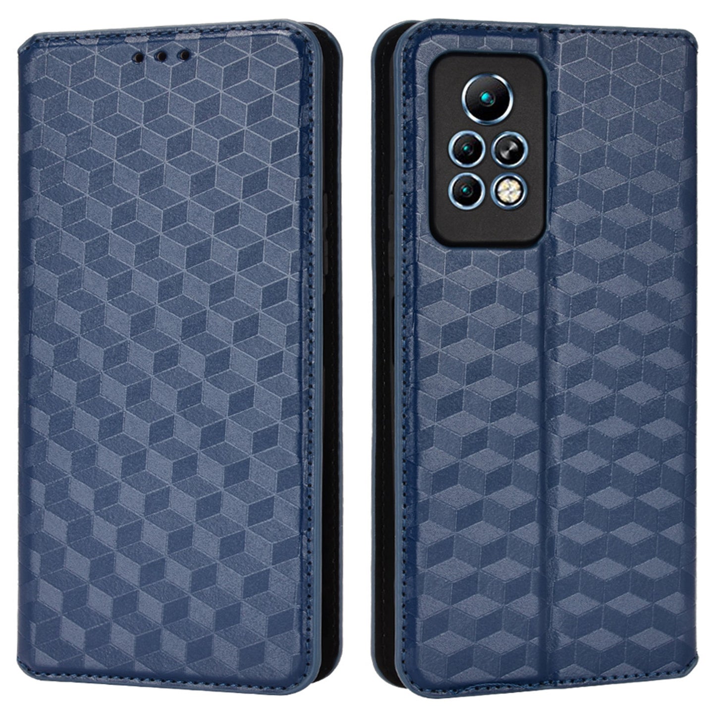 For Infinix Note 11 Pro/X697 Stand Wallet Phone Protective Cover Imprinted Pattern Cell Phone Case PU Leather + TPU Phone Case