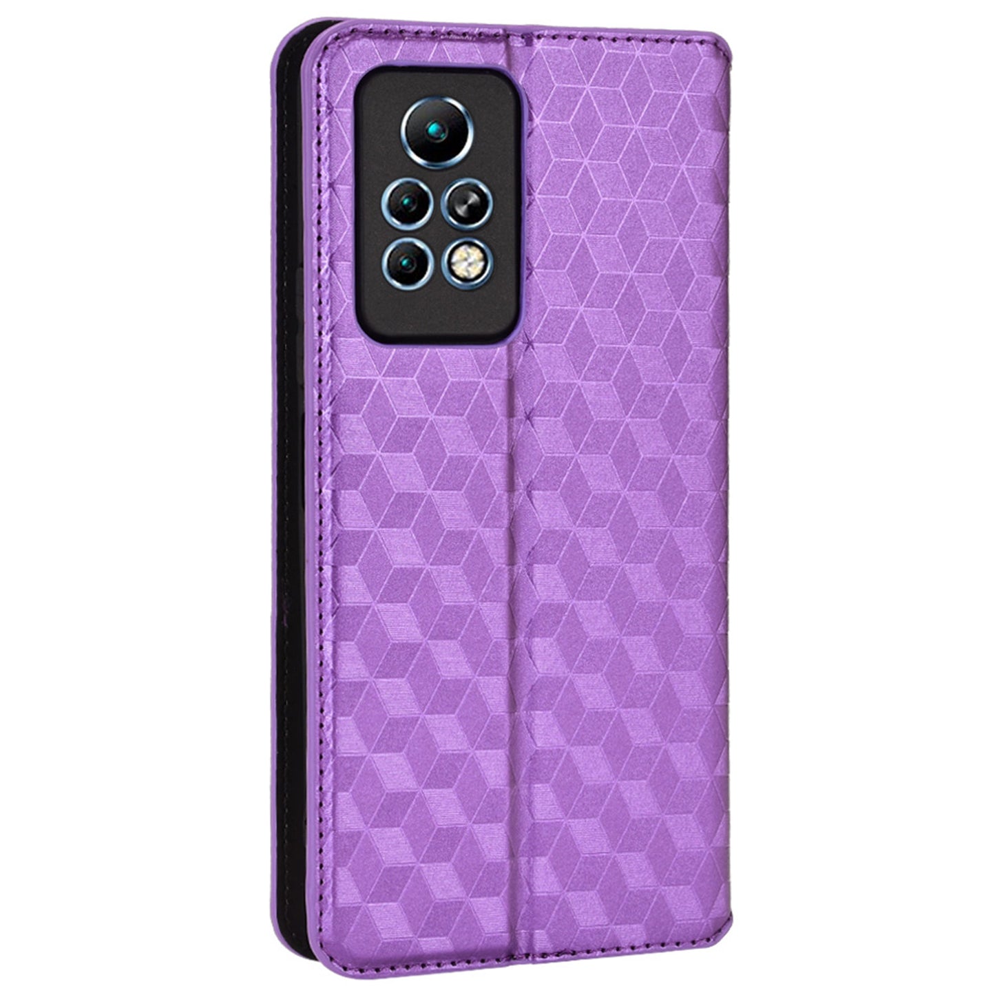 For Infinix Note 11 Pro/X697 Stand Wallet Phone Protective Cover Imprinted Pattern Cell Phone Case PU Leather + TPU Phone Case