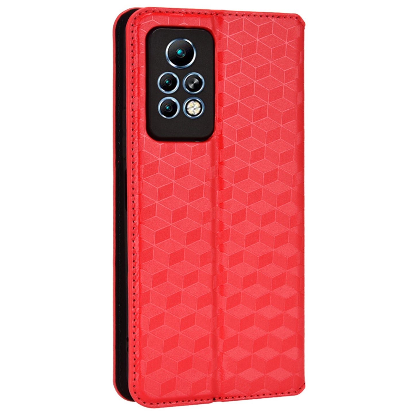 For Infinix Note 11 Pro/X697 Stand Wallet Phone Protective Cover Imprinted Pattern Cell Phone Case PU Leather + TPU Phone Case