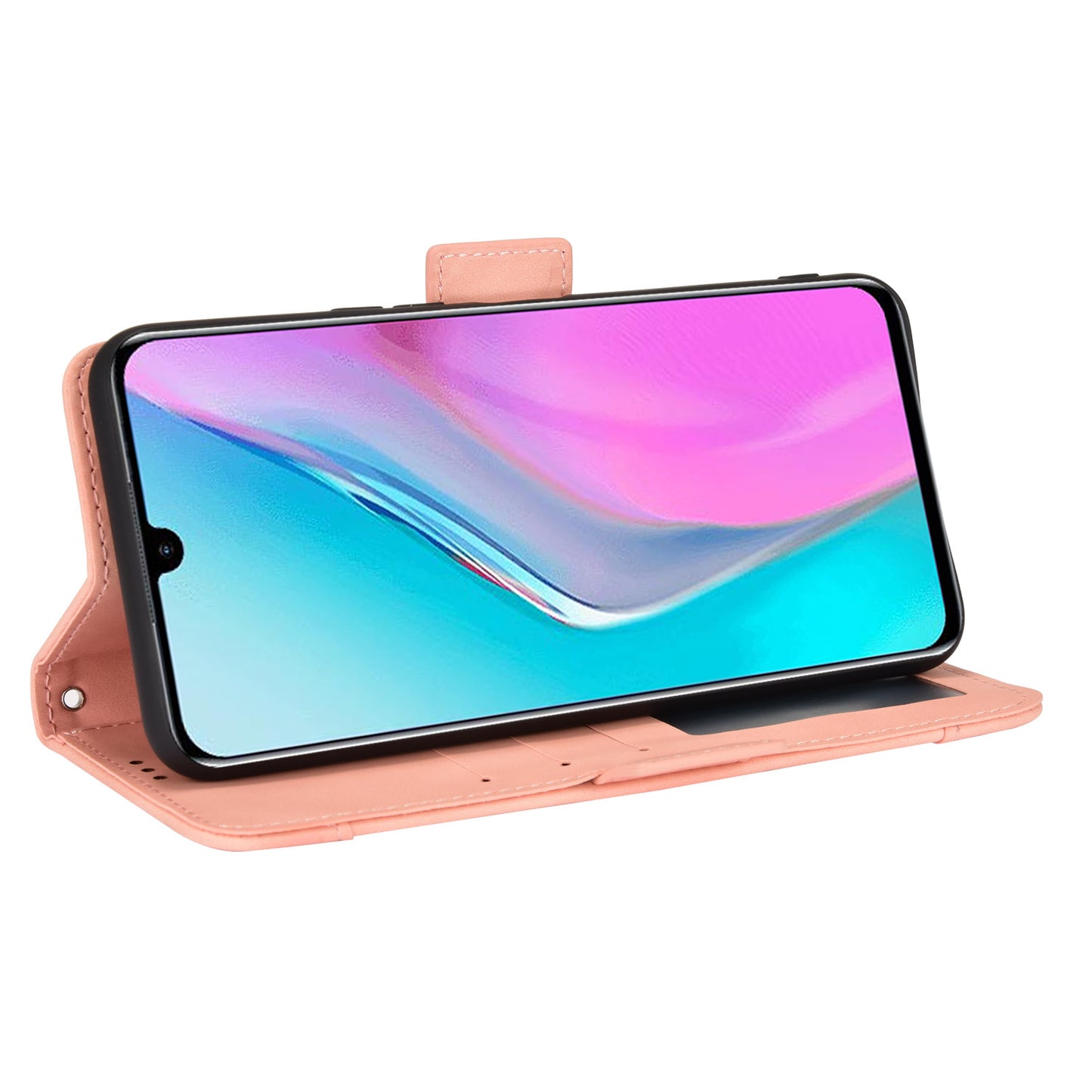 For Infinix Note 11 Multi-card Slots PU Leather + TPU Double Protection Stand Phone Case Shell with Wallet