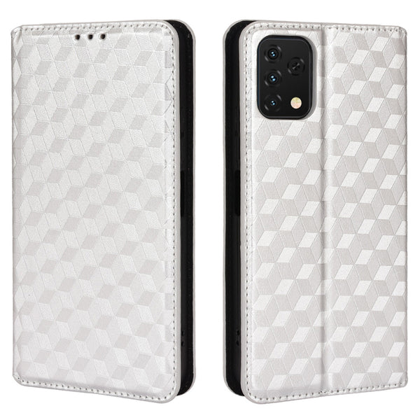 For Umidigi A11S PU Leather Phone Case Cell Phone Bag Shell Supporting Stand Imprinted Pattern Wallet Phone Covering
