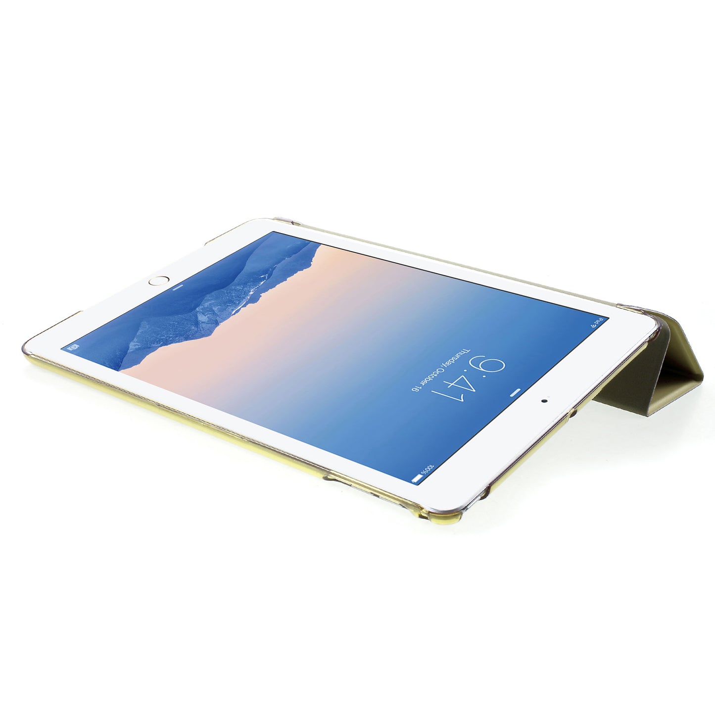 For iPad 9.7-inch (2018)/9.7-inch (2017)/Air 2/Air Tri-fold Stand Leather Cell Phone Casing