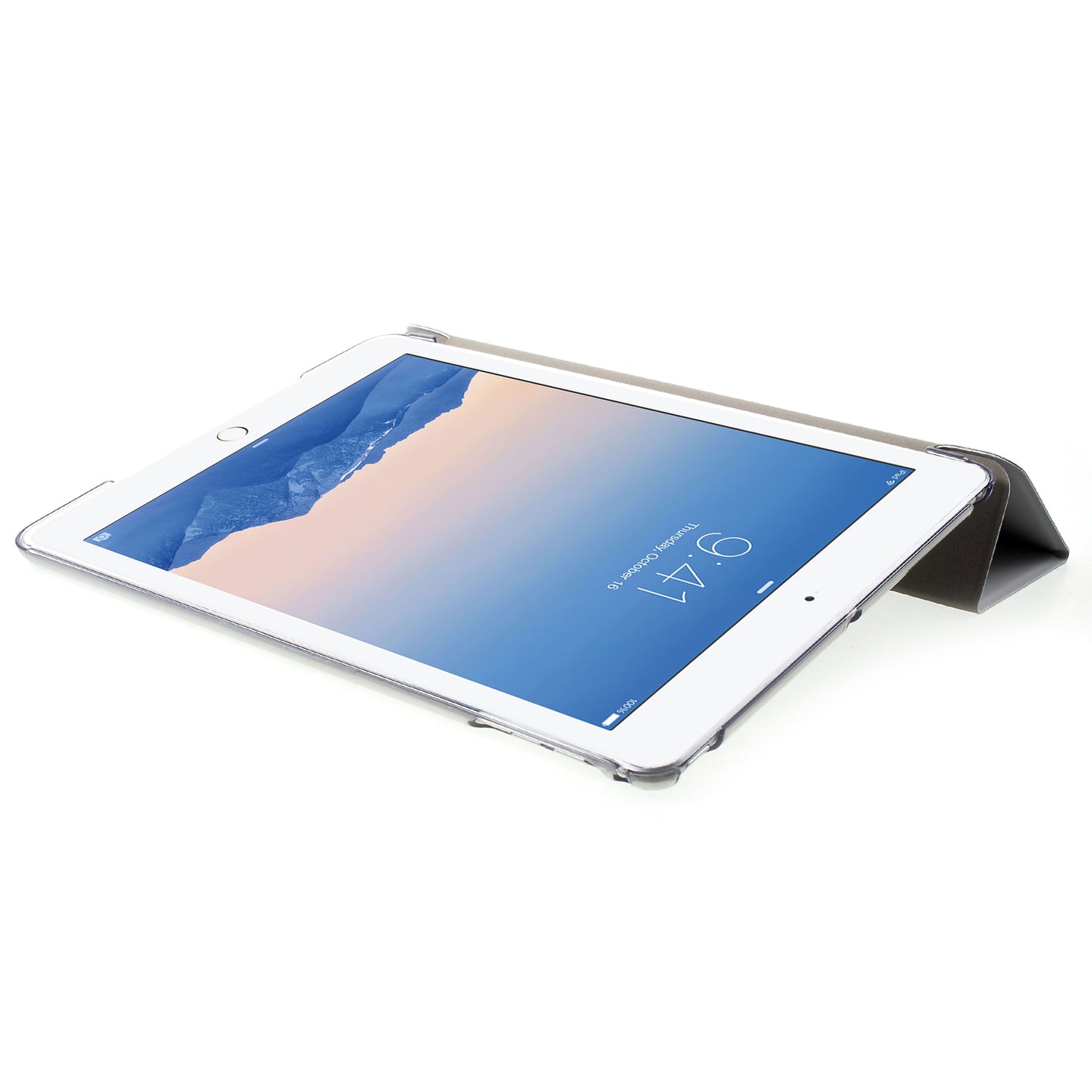 For iPad 9.7-inch (2018)/9.7-inch (2017)/Air 2/Air Tri-fold Stand Leather Cell Phone Casing