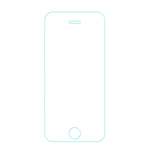 0.15mm Tempered Glass Screen Protective Film for iPhone SE 5s 5 5c