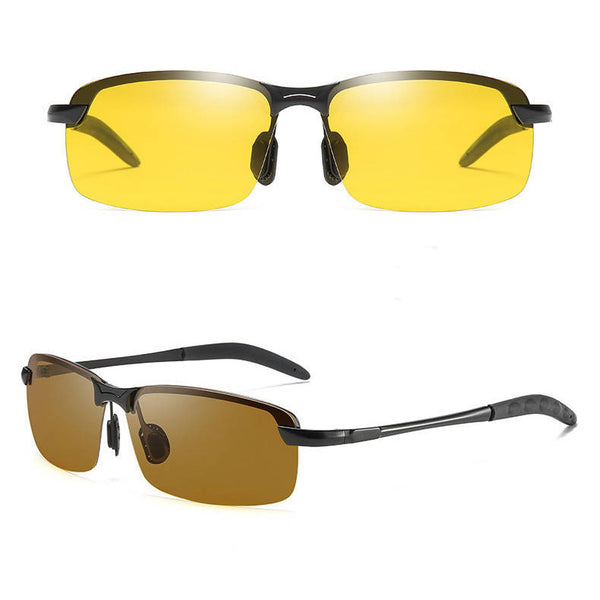 Day Night Dual-purpose Chromotropic 3043 Polarizing Night Vision Sunglasses Driving Glasses