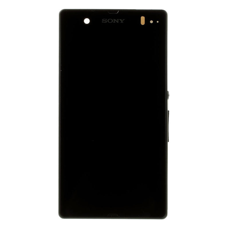 For Sony Xperia Z C6603 L36h LCD Screen and Digitizer Assembly with Front Housing OEM