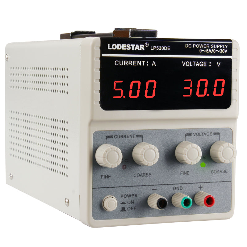 LODESTAR LP530DE 30V 5A DC Power Supply Variable Lab Test Power Supply