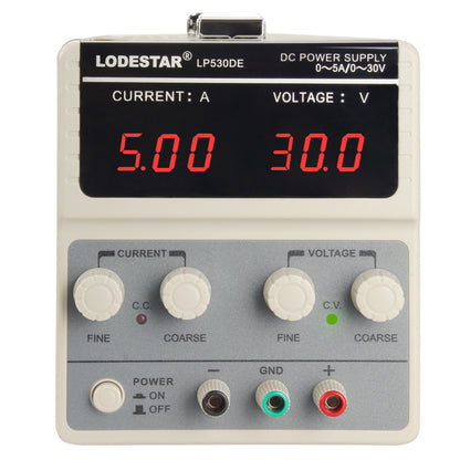 LODESTAR LP530DE 30V 5A DC Power Supply Variable Lab Test Power Supply
