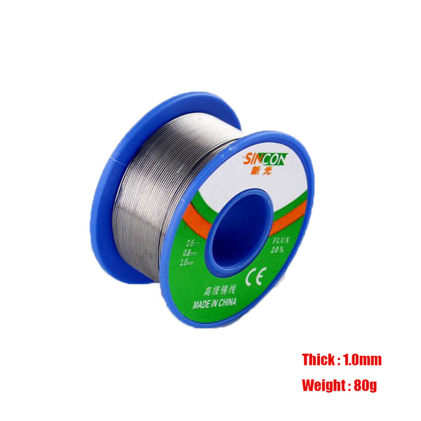 SINCON 1.0mm Flux Soldering Tin Lead Solder Wire Rosin Core