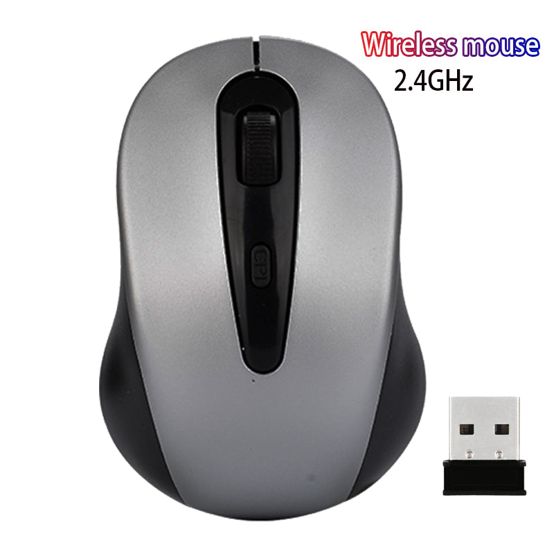 2.4G Wireless Mouse Mute Home Office Computer Laptop Mice with 3 Adjustable DPI