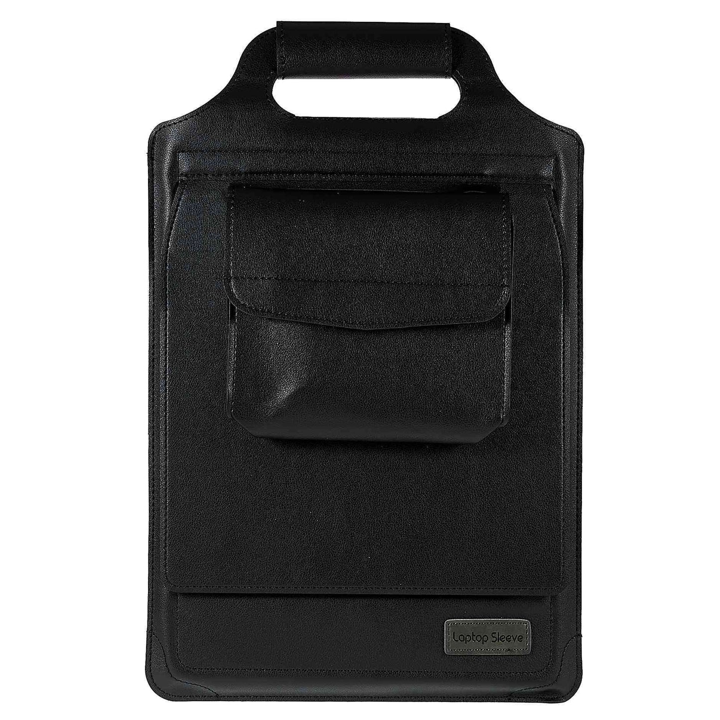 15-inch Laptop Sleeve Case PU Leather Notebook Carrying Case with Adjustable Stand