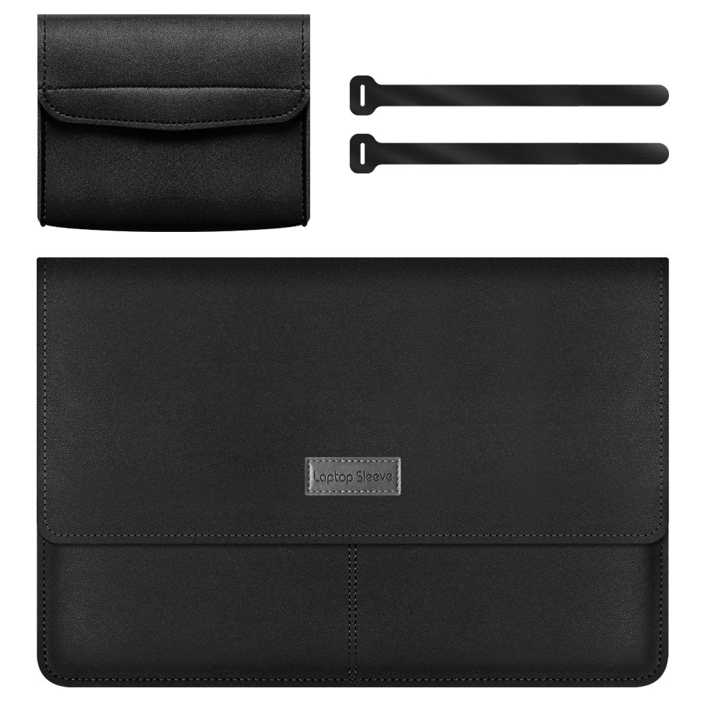 11-12 Inch Laptop Storage Bag for MacBook Anti-scratch PU Leather Notebook Computer Sleeve Mouse Pad
